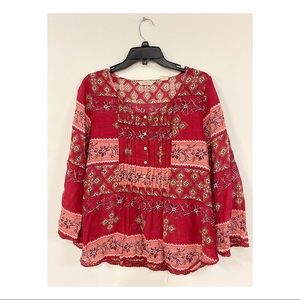 Denim And Supply Cotton Blouse Size Large